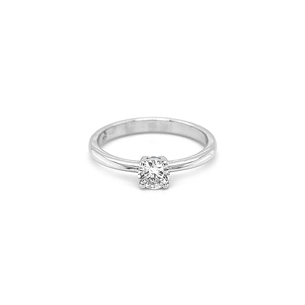 Gold Verlobungsring mit Diamant