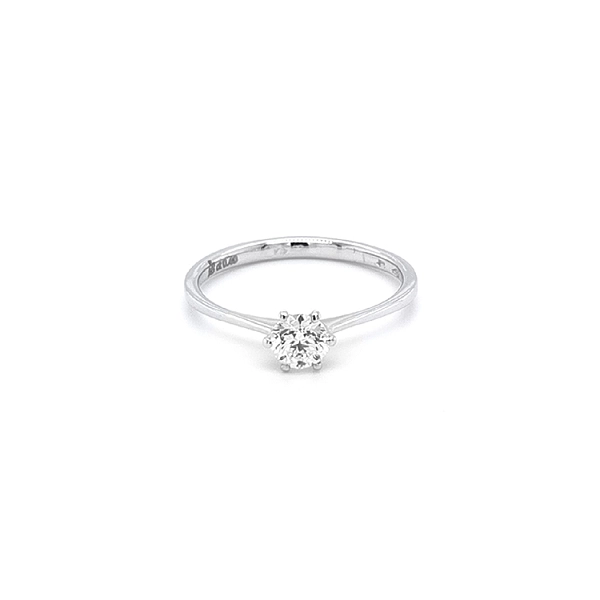 Gold Verlobungsring mit Diamant