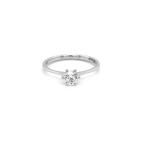 Gold Verlobungsring mit Diamant