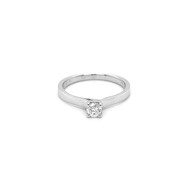 Gold Verlobungsring mit Diamant