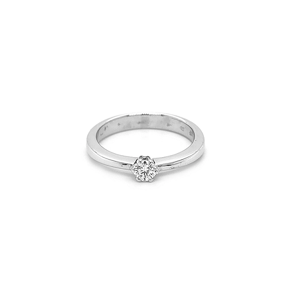Gold Verlobungsring mit Diamant
