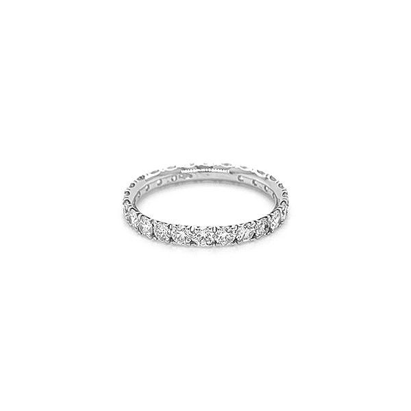 Gold Ewigkeitsring mit Diamanten