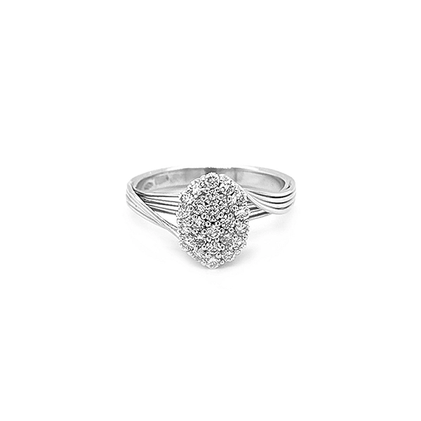 Goldring mit Diamanten