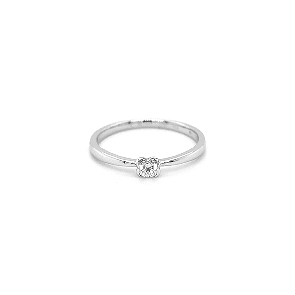 Gold Verlobungsring mit Diamant