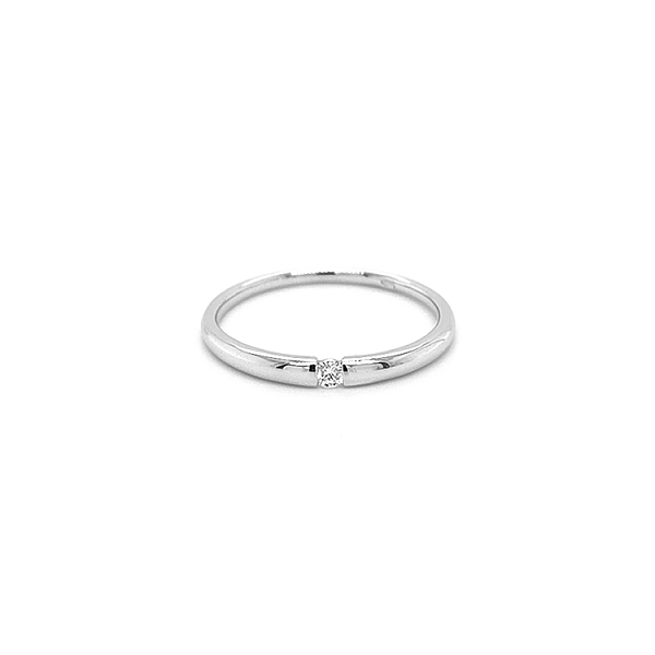 Gold Verlobungsring mit Diamant