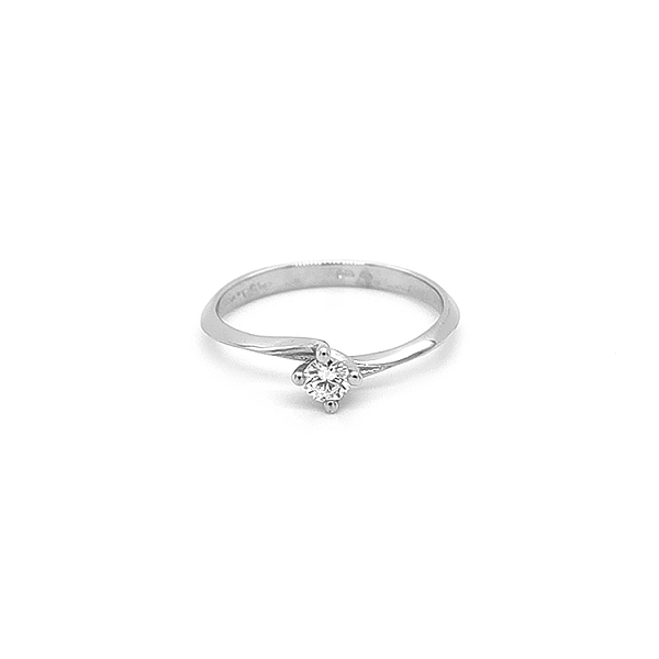 Gold Verlobungsring mit Diamant
