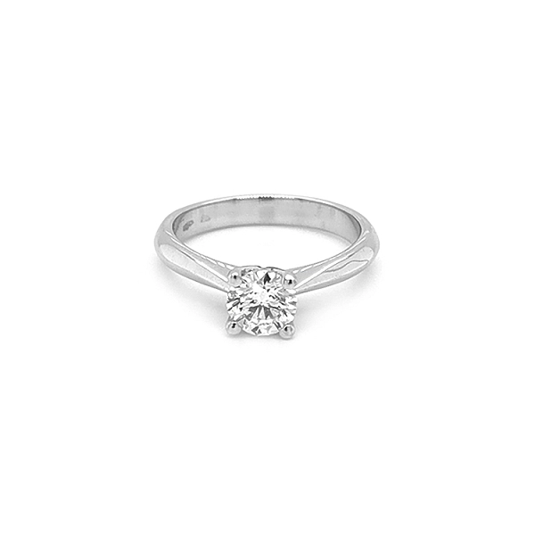 Gold Verlobungsring mit Diamant