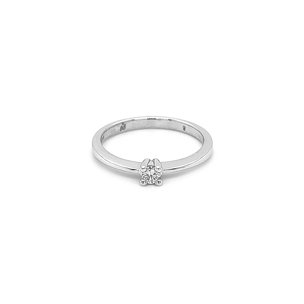 Gold Verlobungsring mit Diamant