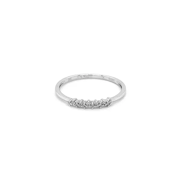 Goldring mit Diamanten