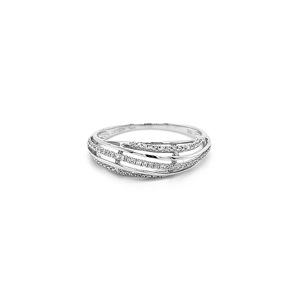 Goldring mit Diamanten
