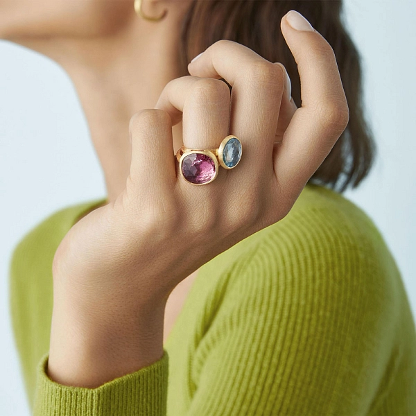 Gold Ring Marco Bicego Jaipur AB586 TP01 Y