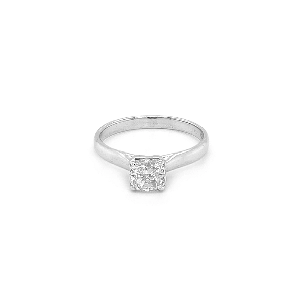 Gold Verlobungsring mit Diamant