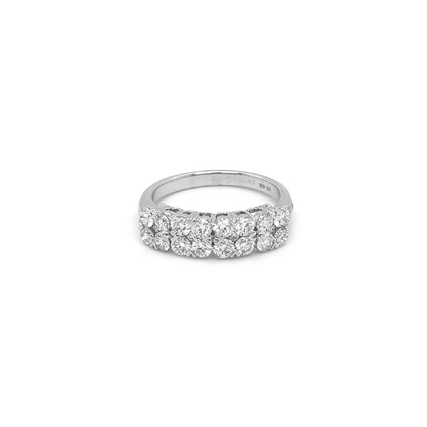 Goldring mit Diamanten