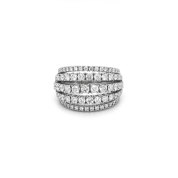 Goldring mit Diamanten