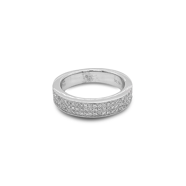Goldring mit Diamanten