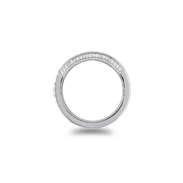 Goldring mit Diamanten