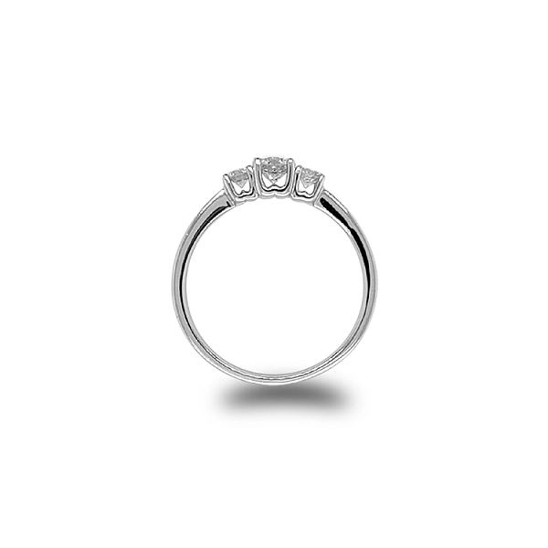 Goldring mit Diamanten