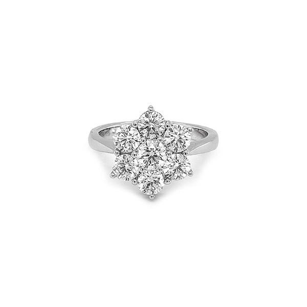 Goldring mit Diamanten