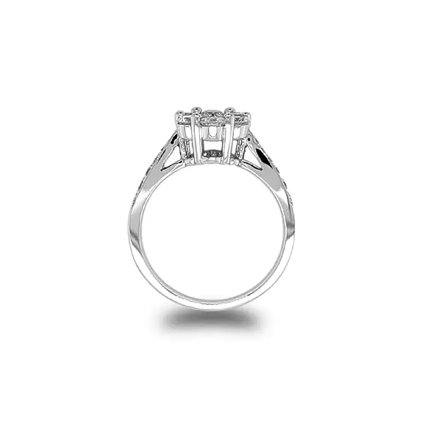 Goldring mit Diamanten