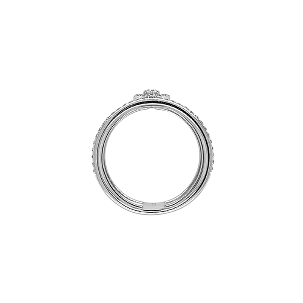 Goldring mit Diamanten