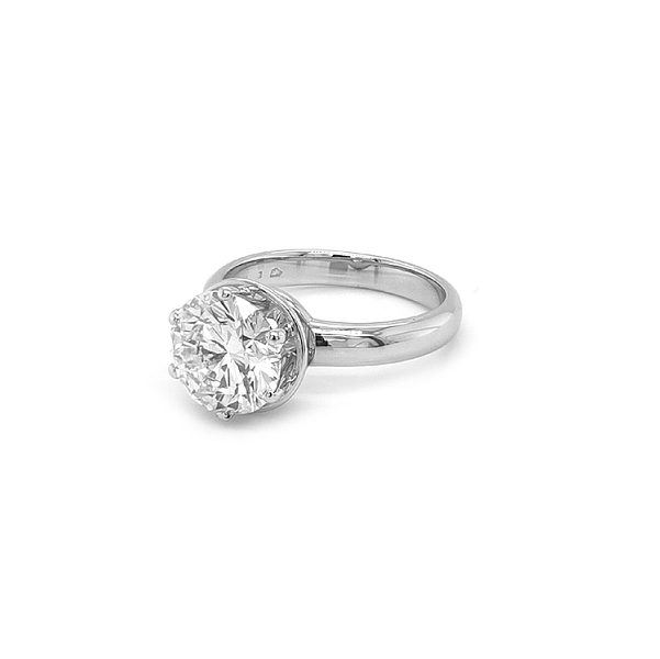 Gold Verlobungsring mit Diamant