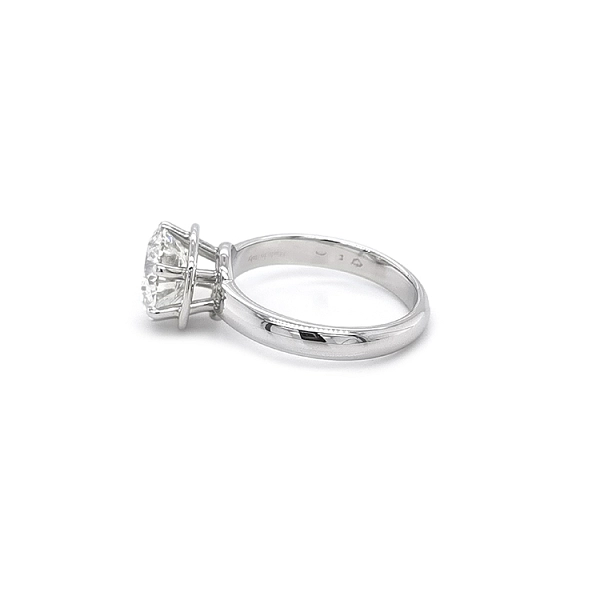 Gold Verlobungsring mit Diamant