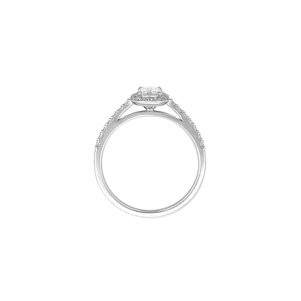 Verlobungsring aus Gold mit Diamanten