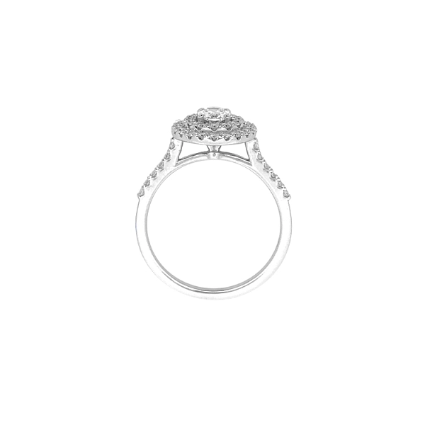 Goldring mit Diamanten