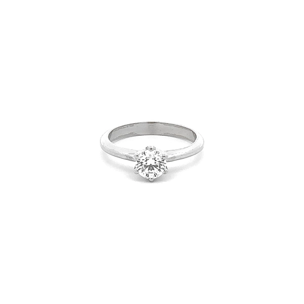 Gold Verlobungsring mit Diamant