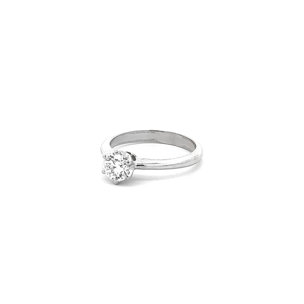 Gold Verlobungsring mit Diamant