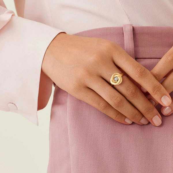 Gold Marco Bicego Jaipur Link Ring AB648 B YW Q6