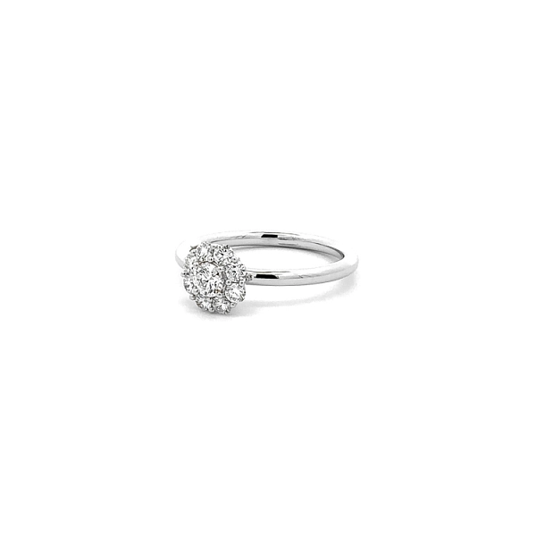 Goldring mit Diamanten