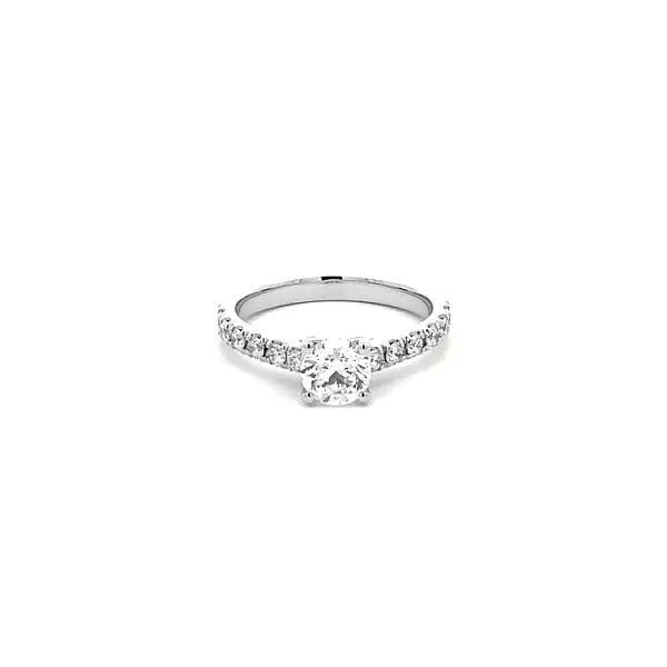 Gold Verlobungsring Diamanten