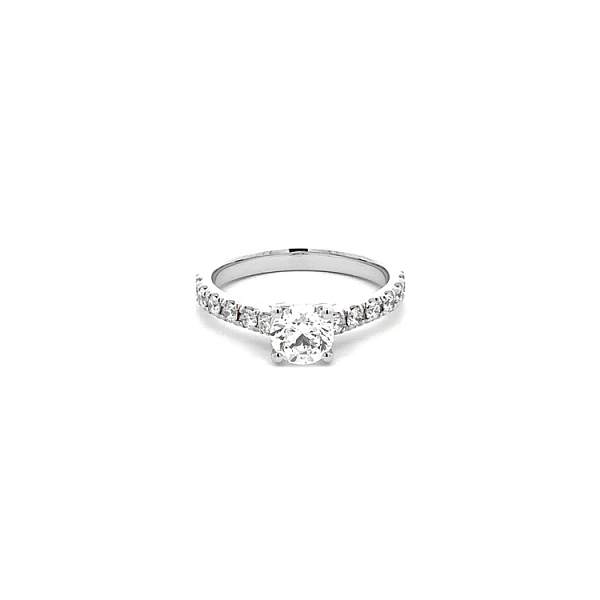 Gold Verlobungsring Diamanten