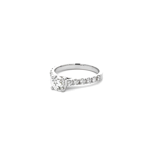 Gold Verlobungsring Diamanten