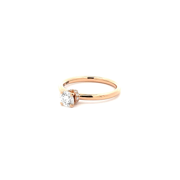Gold Verlobungsring mit Diamant
