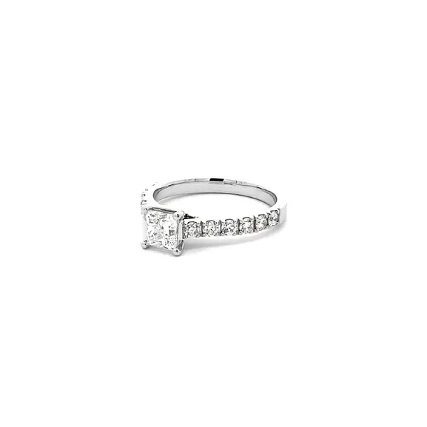 Gold Verlobungsring Diamanten