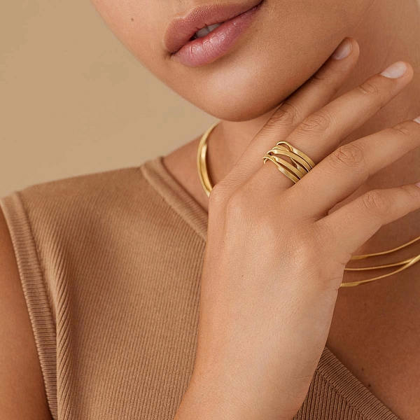 Gold Marco Bicego Marrakech Ring AG365 Y 01