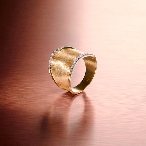 Gold Marco Bicego Lunaria AB551 B YW Q6 Ring