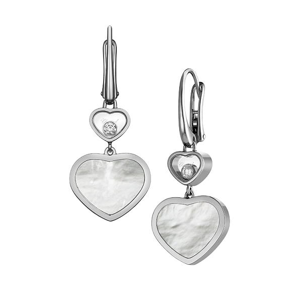 Gold-Ohrringe Chopard Happy Hearts 837482-1310