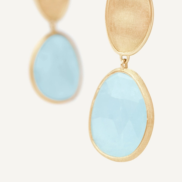Gold-Ohrringe Marco Bicego Lunaria OB1436 AQD Y