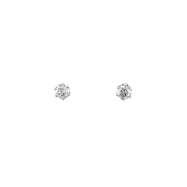 Gold-Ohrringe mit Diamanten
