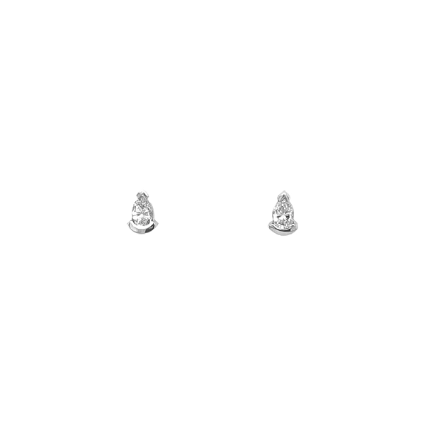 Gold-Ohrringe mit Diamanten