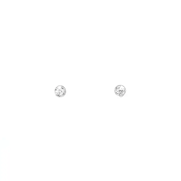 Gold-Ohrringe mit Diamanten