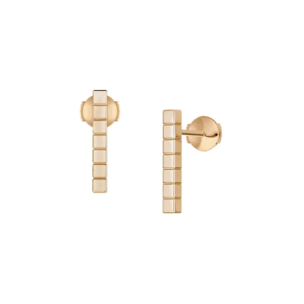 Gold-Ohrringe Chopard Eiswürfel Pure 837702-5001