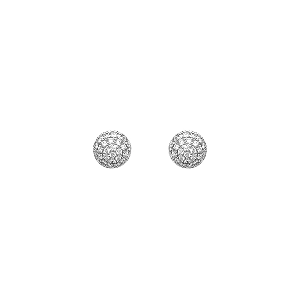 Gold-Ohrringe mit Diamanten