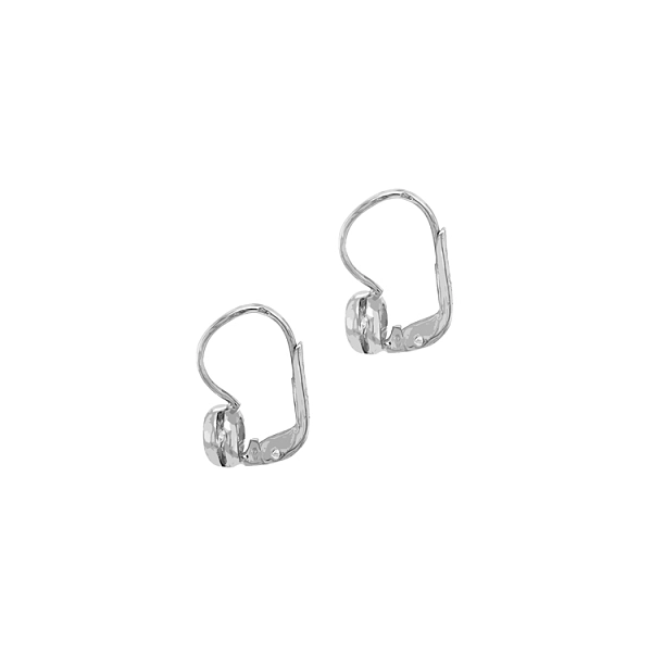 Goldohrringe mit Diamanten