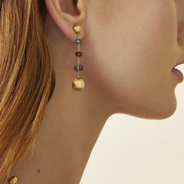 Gold-Ohrringe Marco Bicego Afrika OB1625 MIX02 Y