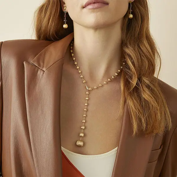 Gold-Ohrringe Marco Bicego Afrika OB1625 MIX02 Y