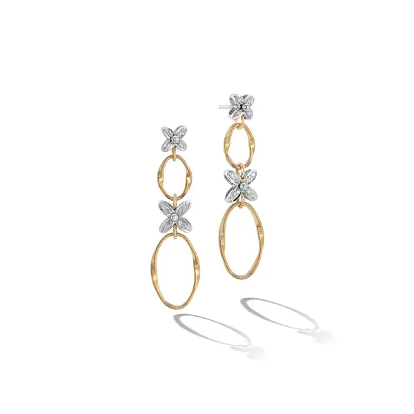 Gold-Ohrringe Marco Bicego Marrakesch Onde OG396 B3 YW